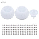 Egg-shaped Jewelry Jar Silicone Mould Epoxy Resin Container Box