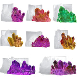 Epoxy Crystal Cluster Mould Ice Cluster Ornament