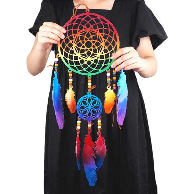 Epoxy Resin Dream Catcher Mirror Silicone Mold