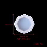 DIY Epoxy Resin Succulent Flower Pot Silicone Mold