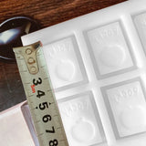 DIY Epoxy Square Quicksand Mold Drop Glue Silicone Mold Homemade Mold