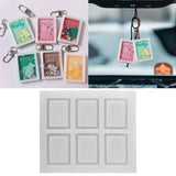 DIY Epoxy Square Quicksand Mold Drop Glue Silicone Mold Homemade Mold