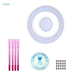 Flamingo Wind Chime Crystal Epoxy Mold for DIY Pendant Wall Hanging