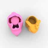Flower Pot Silicone Molds Storage Box Resin Mold Gypsum Concrete Mould