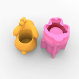 Flower Pot Silicone Molds Storage Box Resin Mold Gypsum Concrete Mould