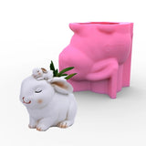Flower Pot Silicone Molds Storage Box Resin Mold Gypsum Concrete Mould