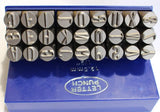 Metal Marking Stamps Set 2mm DIY Uppercase Punches