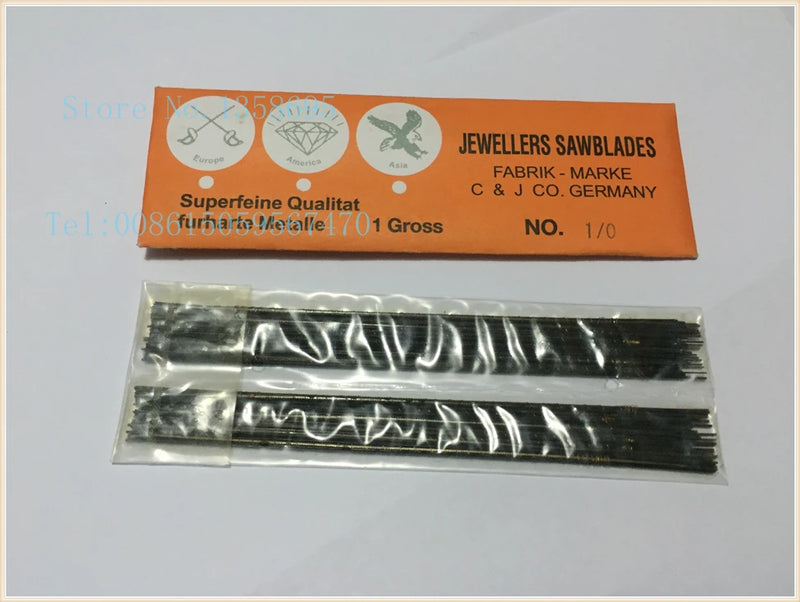 144pcs Double Sword Sawblades Jewelry Sawblade Cutting Blade