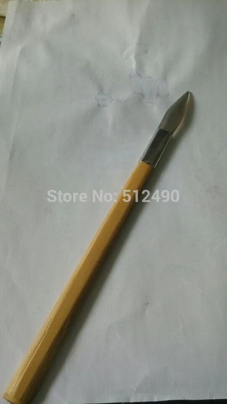 Sword Shape Agate Burnisher w/ Steel Handle