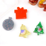 3D Christmas Ornaments Silicone Resin Decoration