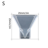 Pyramid Silicone Mold for Dried Flower Specimen Resin Crafts