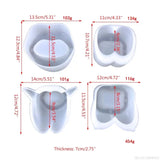 DIY Glue Organizer Mold Human Body Ashtray Silicone Mold