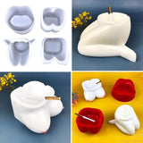 DIY Glue Organizer Mold Human Body Ashtray Silicone Mold