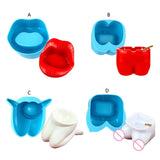 Lip-Shaped Ashtray Silicone Mold for Craft Storage