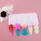 Hairpin Mold Crystal Mirror Hairpin Clamp Mold Jewelry Making Silicone Mould