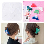 Hairpin Mold Crystal Mirror Hairpin Clamp Mold Jewelry Making Silicone Mould