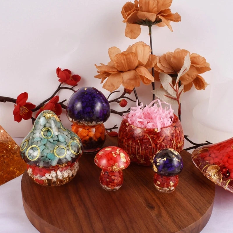 Silicone Mold for Mushroom Ornament Decoration