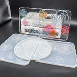 DIY Homemade Coaster Silicone Mold for Creative Craft