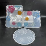 DIY Homemade Base Mold Coaster Silicone Mold