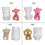 3D Sexy Female Body Candle Silicon Mold