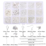 Jewelry Findings Kit Tools Lobster Clasp Open Jump Rings Earring Hook Set