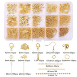 Jewelry Findings Kit Tools Lobster Clasp Open Jump Rings Earring Hook Set