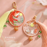 DIY Rabbit Man Keychain Kit Couples Key Holder Women Keychain