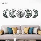 Moon-phase Wall Pendant Epoxy Mold DIY Ornaments Desktop Decor