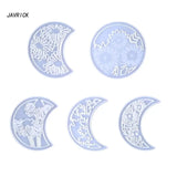 Moon-phase Wall Pendant Epoxy Mold DIY Ornaments Desktop Decor