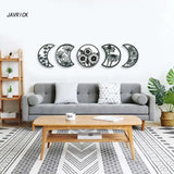 Moon-phase Wall Pendant Epoxy Mold DIY Ornaments Desktop Decor