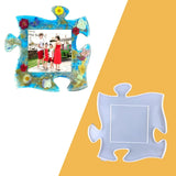 DIY Puzzle Photo Frame Crystal Drop Glue Mold Decorative Photo Frame Pendant
