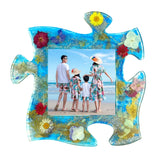 DIY Puzzle Photo Frame Crystal Drop Glue Mold Decorative Photo Frame Pendant