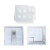 Rectangle Resin Mold Cube Silicone Molds Micro Landscape Flower Pot Mold