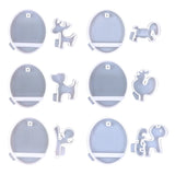 Round Phone Bracket Silicone Mold DIY Puppy Deer Mobile Holder