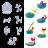 Round Phone Bracket Silicone Mold DIY Puppy Deer Mobile Holder