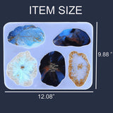 Round Coaster Base Silicone Mold Resin Epoxy UV Gift Craft Tools