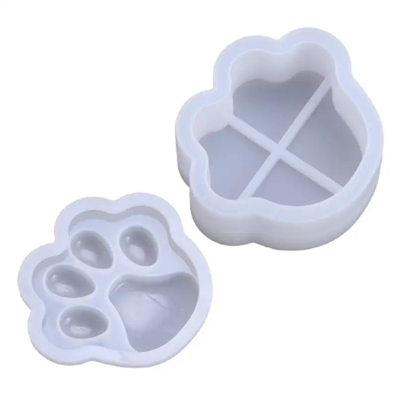 Paw Shape Storage Box Silicone Mold for Epoxy Resin Casting
