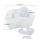 Simulation Icefish Milk Tea Ice Tray Silicone Mold for DIY Crafts