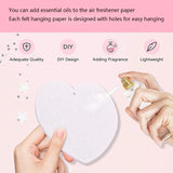 Sublimation Car Air Freshener Felt Sheet Car Fragrance Heat Transfer