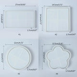 DIY Checkerboard Base Silicone Tray Mold for Jewelry Making