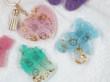 UV Epoxy Resin Feet Love Pendant Silicone Mold