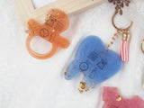 UV Epoxy Resin Feet Love Pendant Silicone Mold