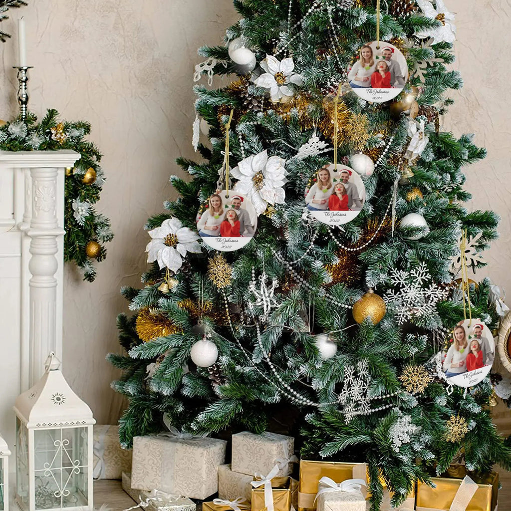 Ceramic Christmas Balls Craft Decoration Hanging Ornaments