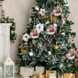 Ceramic Christmas Balls Craft Decoration Hanging Ornaments
