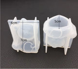 Lucky Cat Mold for Epoxy Resin - Table Decoration