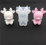 3D Rabbit Mold for DIY Crystal Epoxy Aromatherapy Plaster