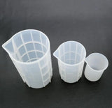 750ml Scale Disposable Cup Epoxy Gel Silicone Mold DIY Crystal