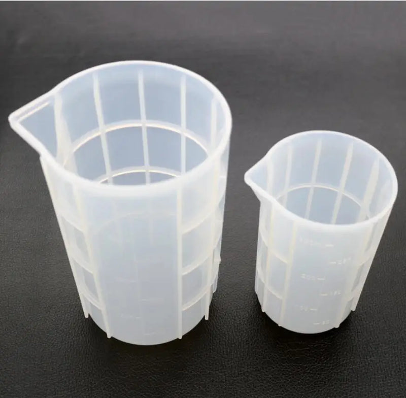 750ml Scale Disposable Cup Epoxy Gel Silicone Mold DIY Crystal