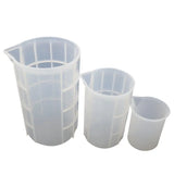 750ml Scale Disposable Cup Epoxy Gel Silicone Mold DIY Crystal