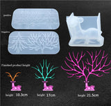 Deer Antler Silicone Mold for Epoxy Resin